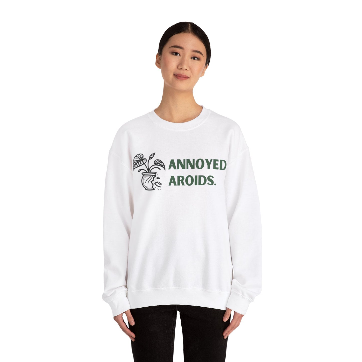 Annoyed Aroids Logo Crewneck - Annoyed Aroids