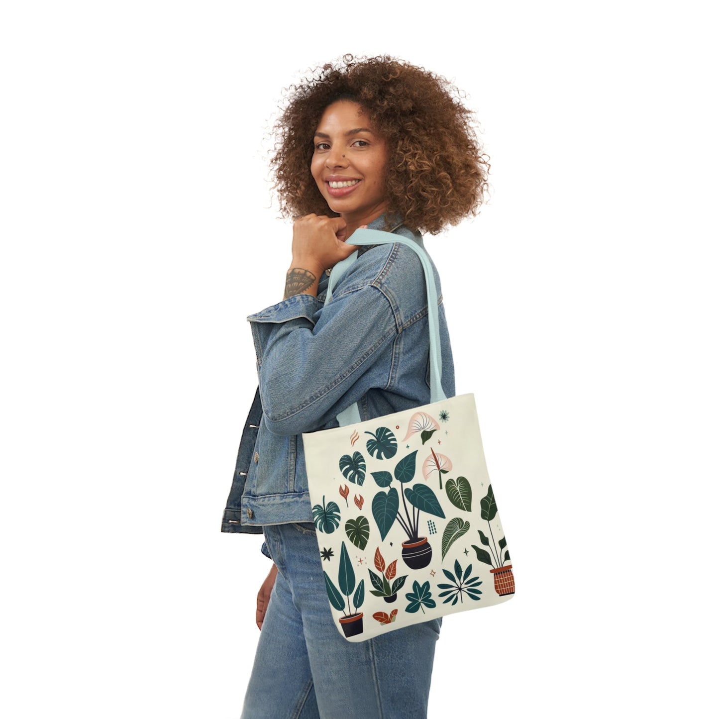 Botanical Bliss Canvas Tote Bag - Annoyed Aroids