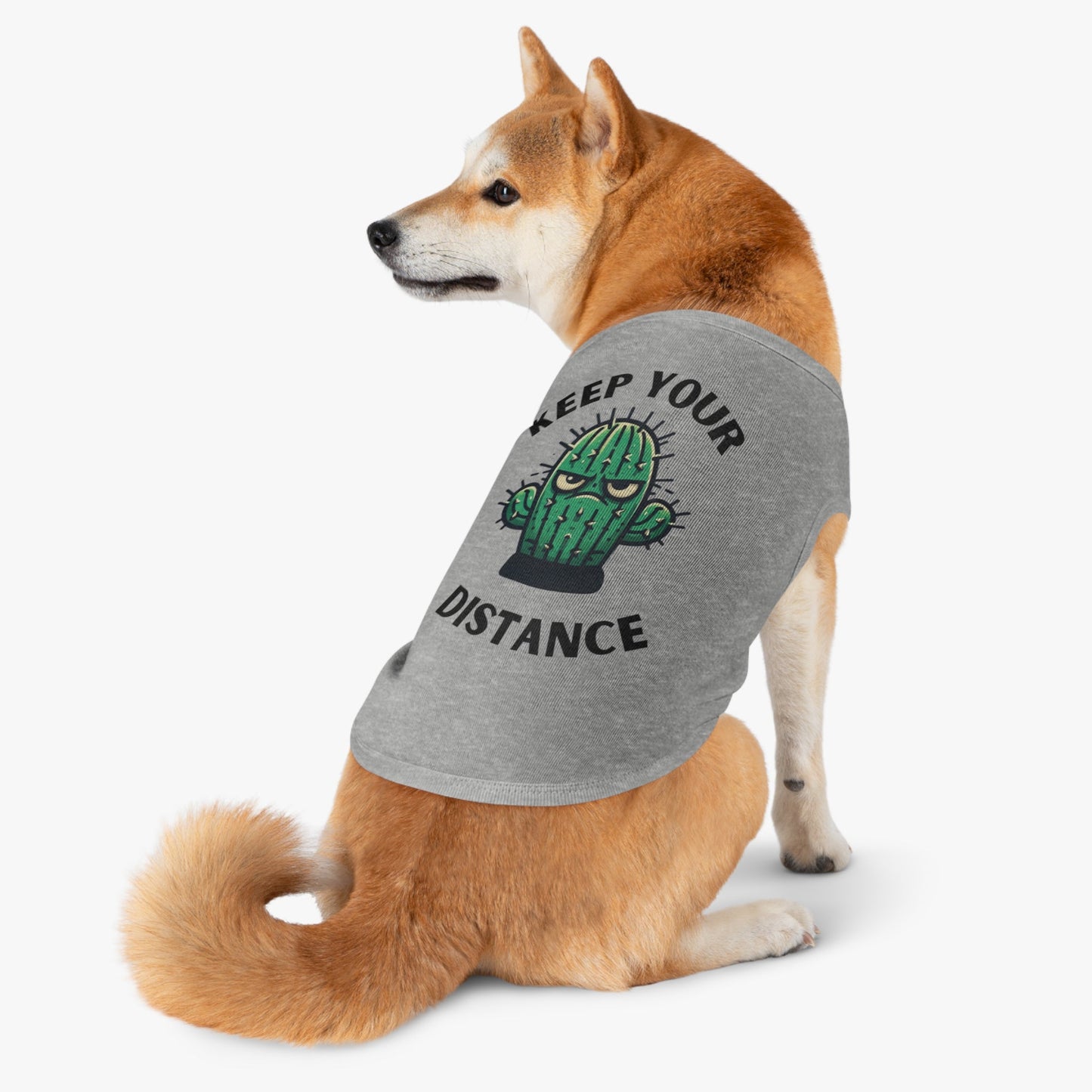 Keep Your Distance Pet Tank Top - Annoyed Aroids
