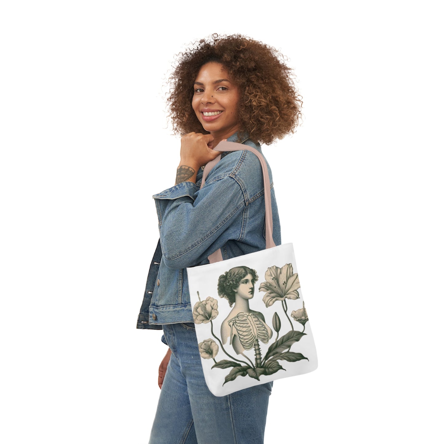 Camilla Canvas Tote Bag, 5-Color Straps