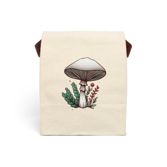 Canvas Foraging Bag With Strap