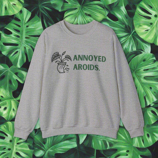 Annoyed Aroids Logo Crewneck - Annoyed Aroids