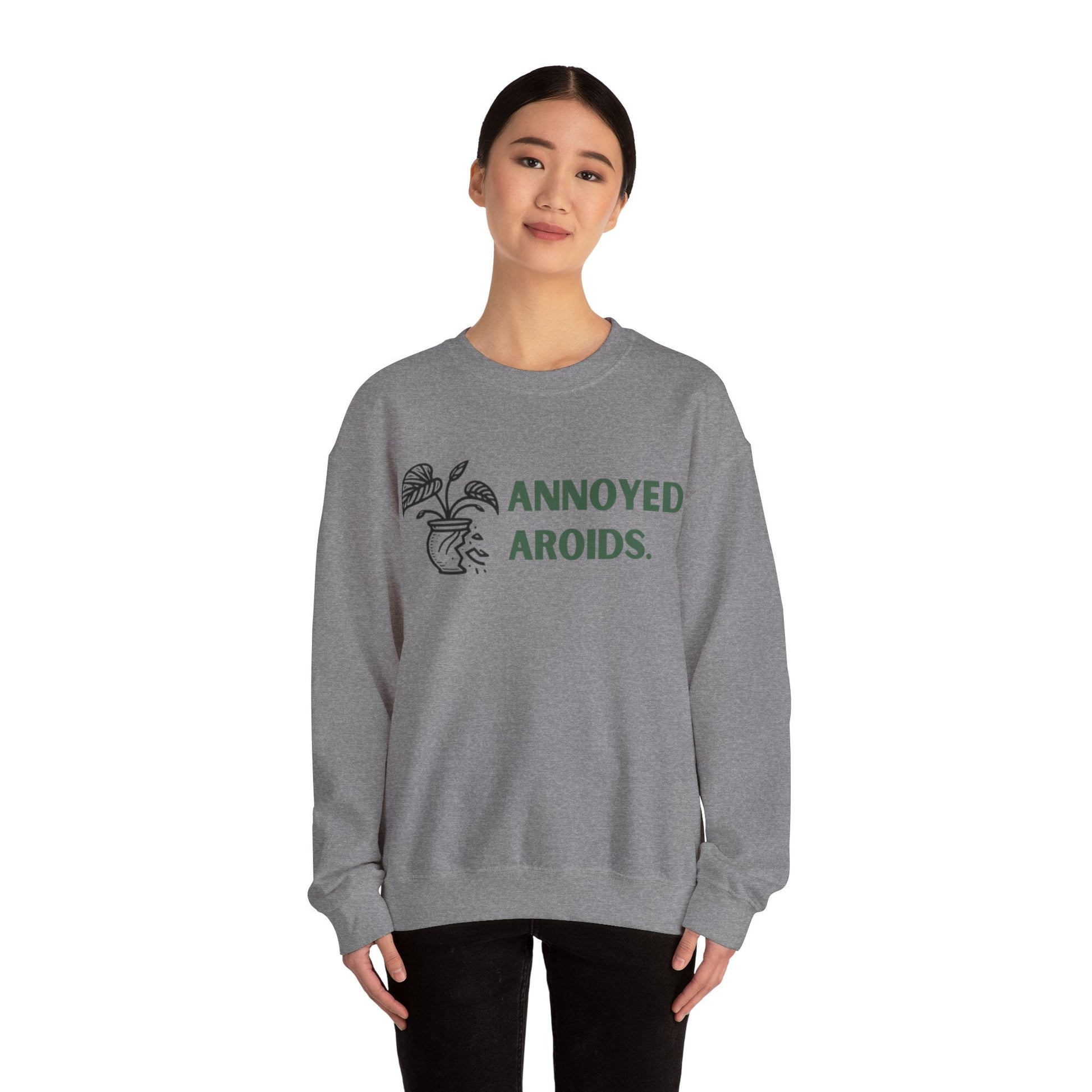 Annoyed Aroids Logo Crewneck - Annoyed Aroids