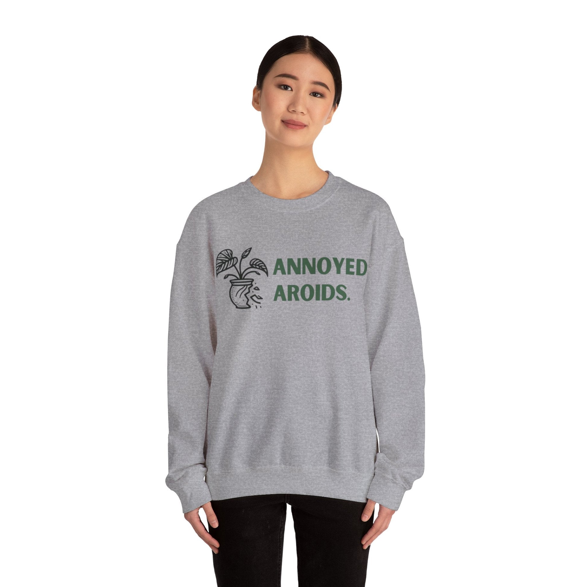 Annoyed Aroids Logo Crewneck - Annoyed Aroids