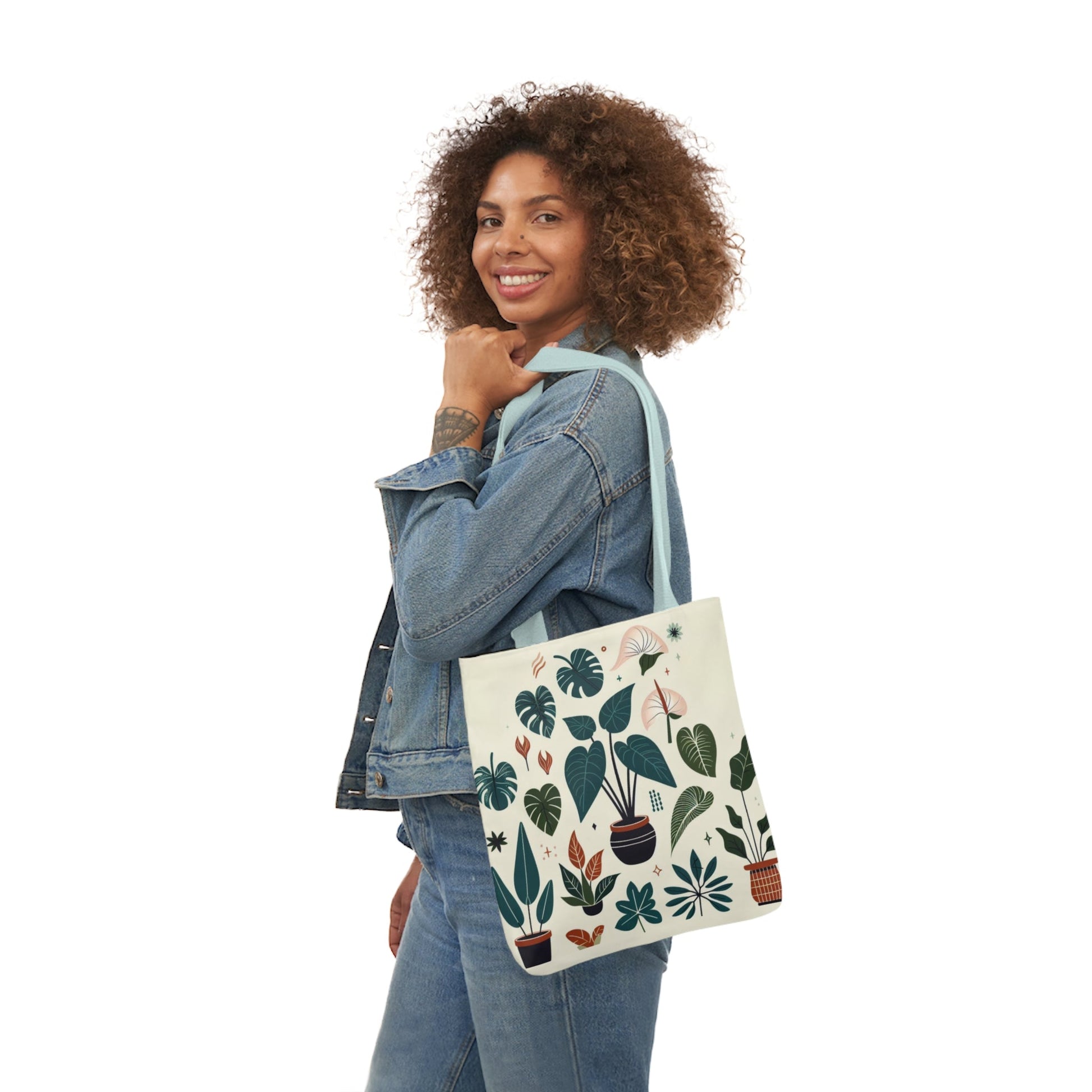 Botanical Bliss Canvas Tote Bag - Annoyed Aroids