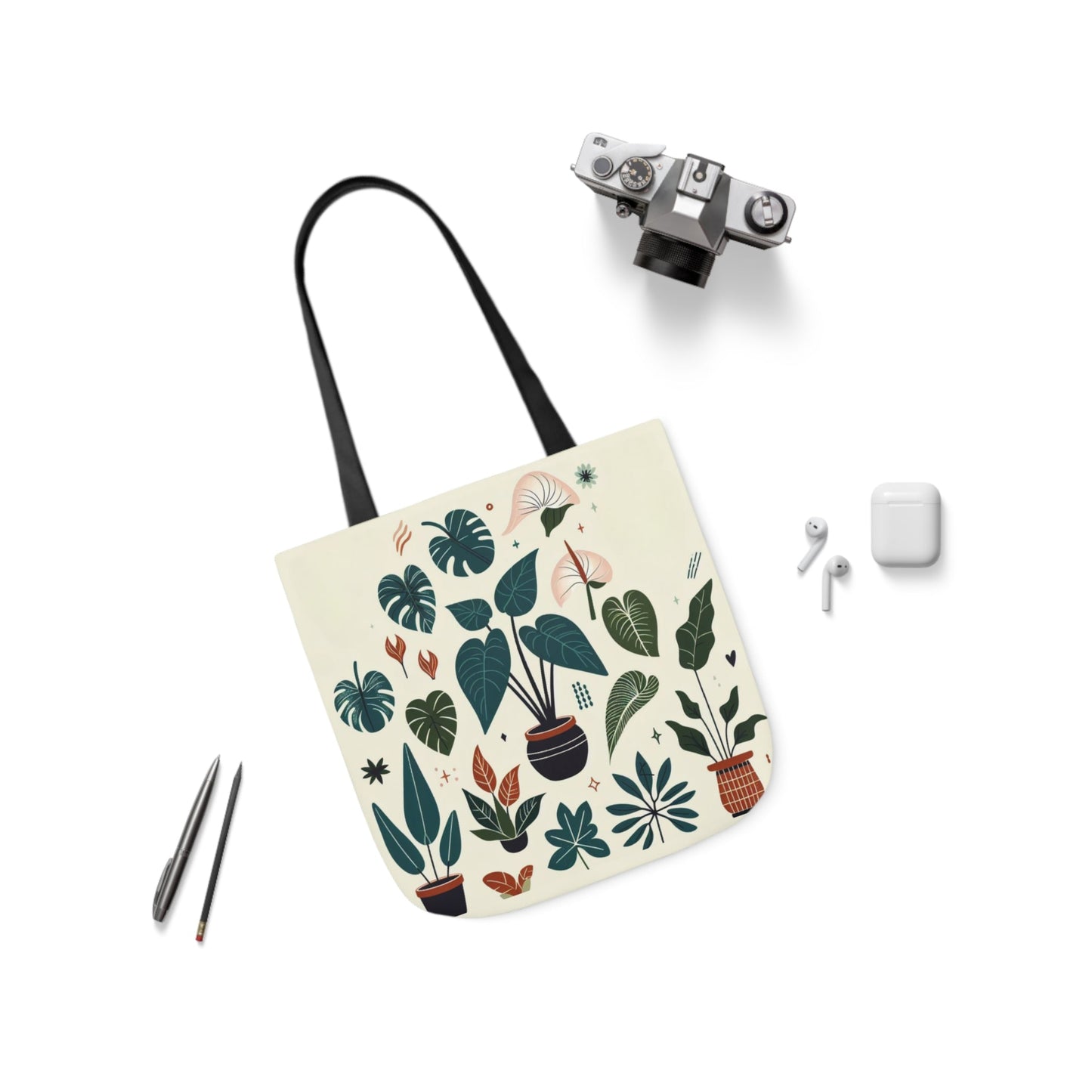 Botanical Bliss Canvas Tote Bag - Annoyed Aroids