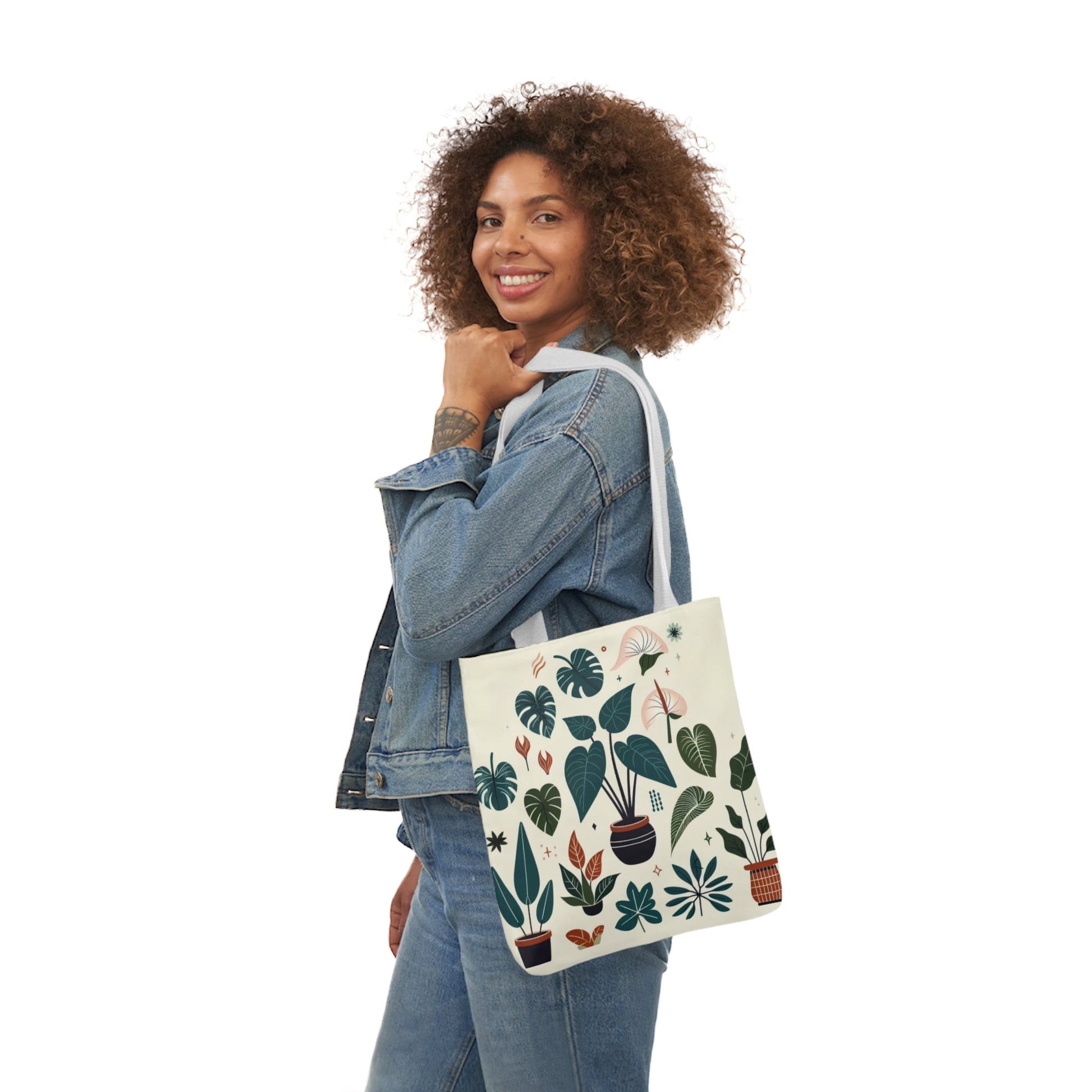 Botanical Bliss Canvas Tote Bag - Annoyed Aroids