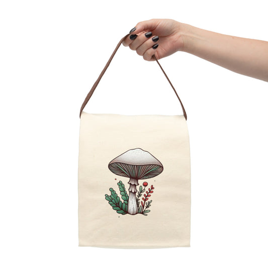 Canvas Foraging Bag With Strap - Annoyed Aroids