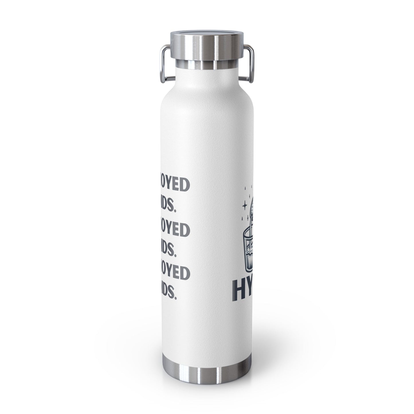 Hydrate Copper Vacuum Insulated Bottle, 22oz - Annoyed Aroids