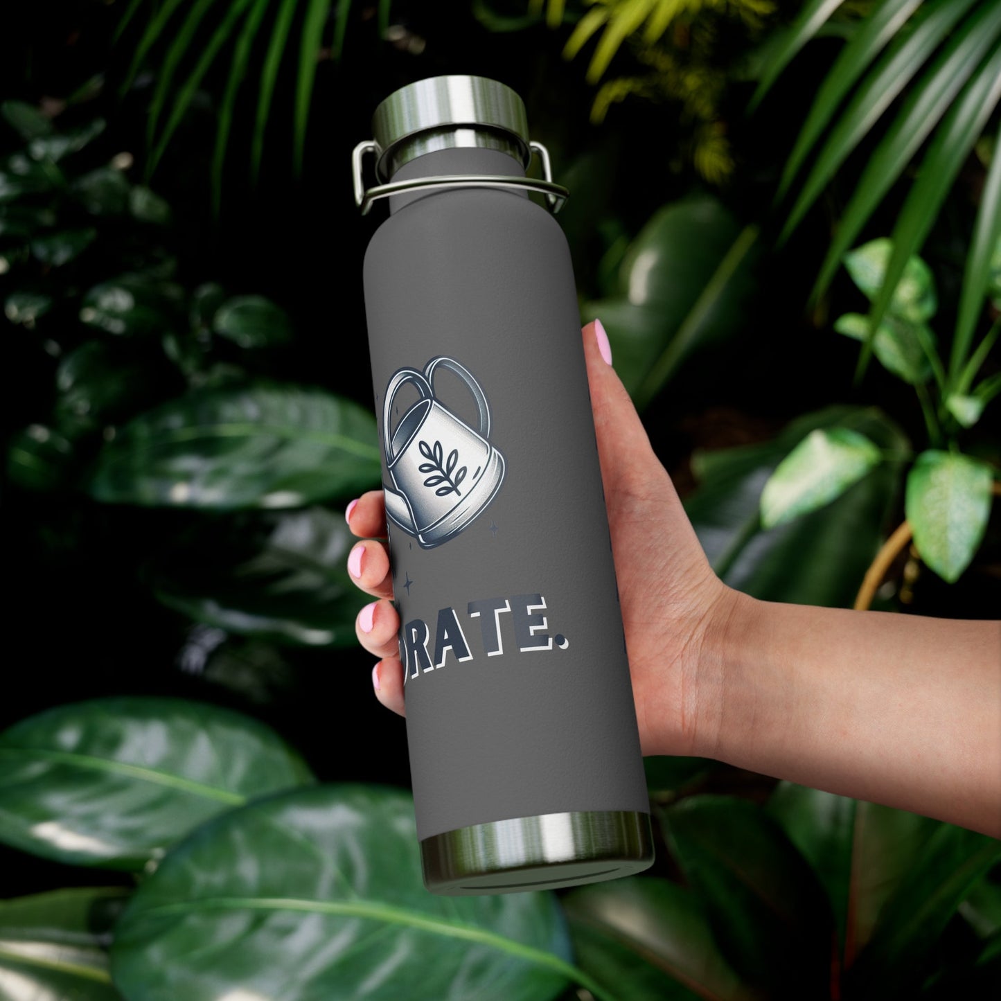 Hydrate Copper Vacuum Insulated Bottle, 22oz - Annoyed Aroids