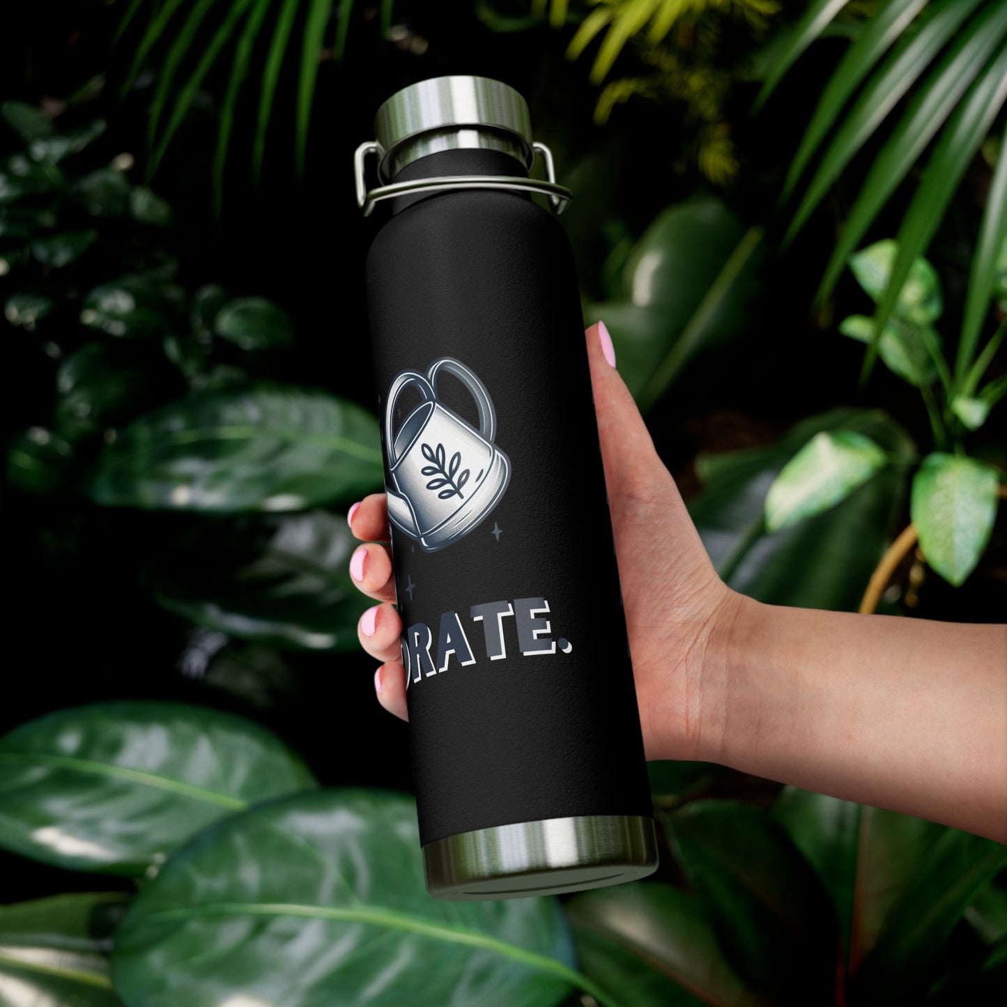 Hydrate Copper Vacuum Insulated Bottle, 22oz - Annoyed Aroids