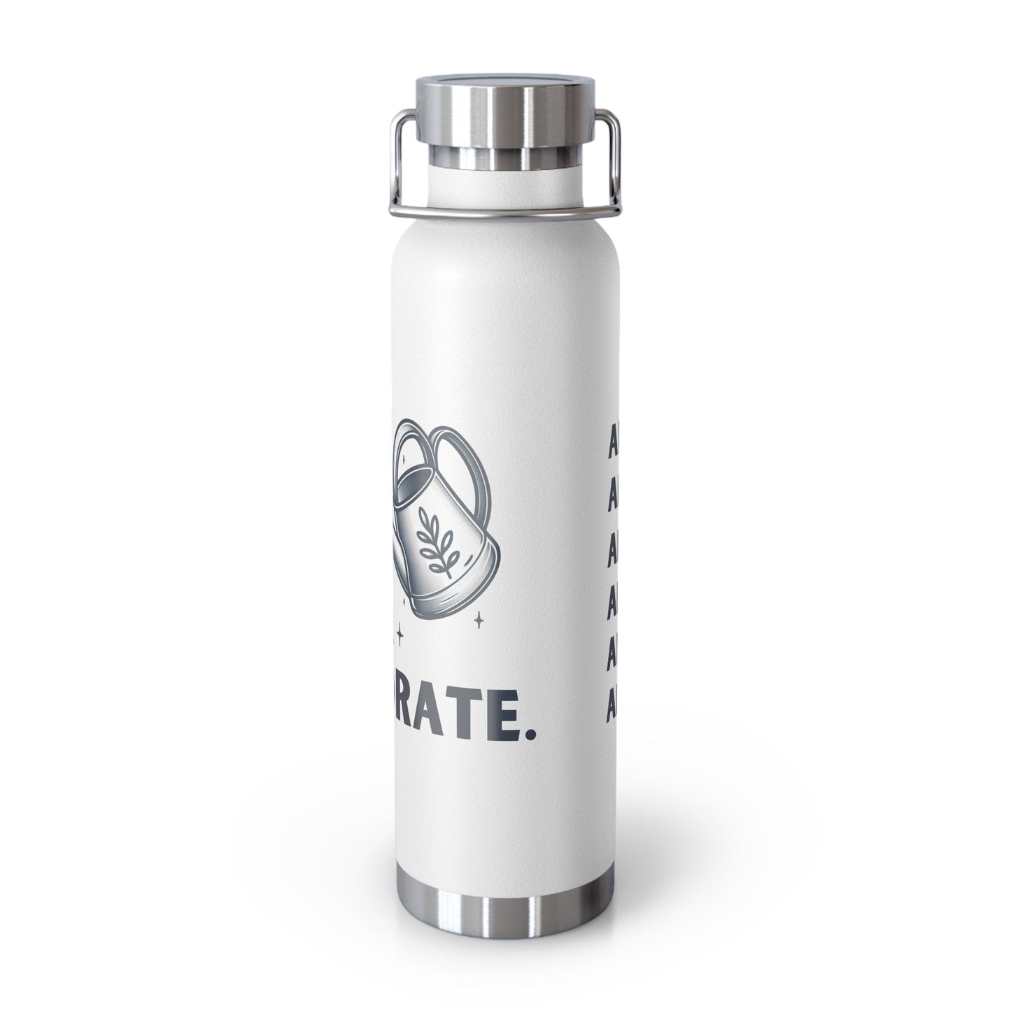 Hydrate Copper Vacuum Insulated Bottle, 22oz - Annoyed Aroids