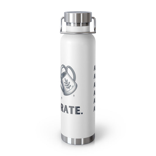 Hydrate Copper Vacuum Insulated Bottle, 22oz - Annoyed Aroids