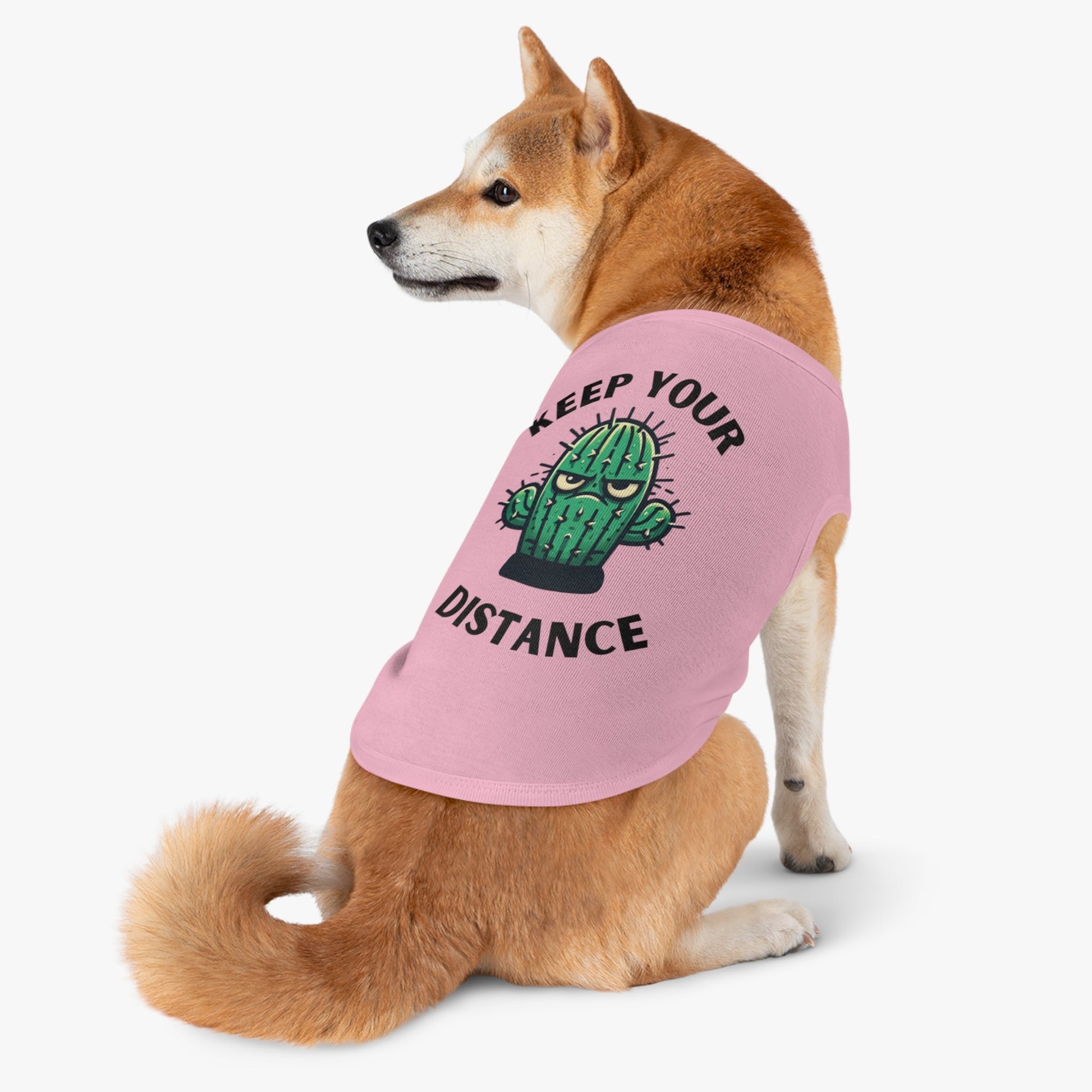 Keep Your Distance Pet Tank Top - Annoyed Aroids