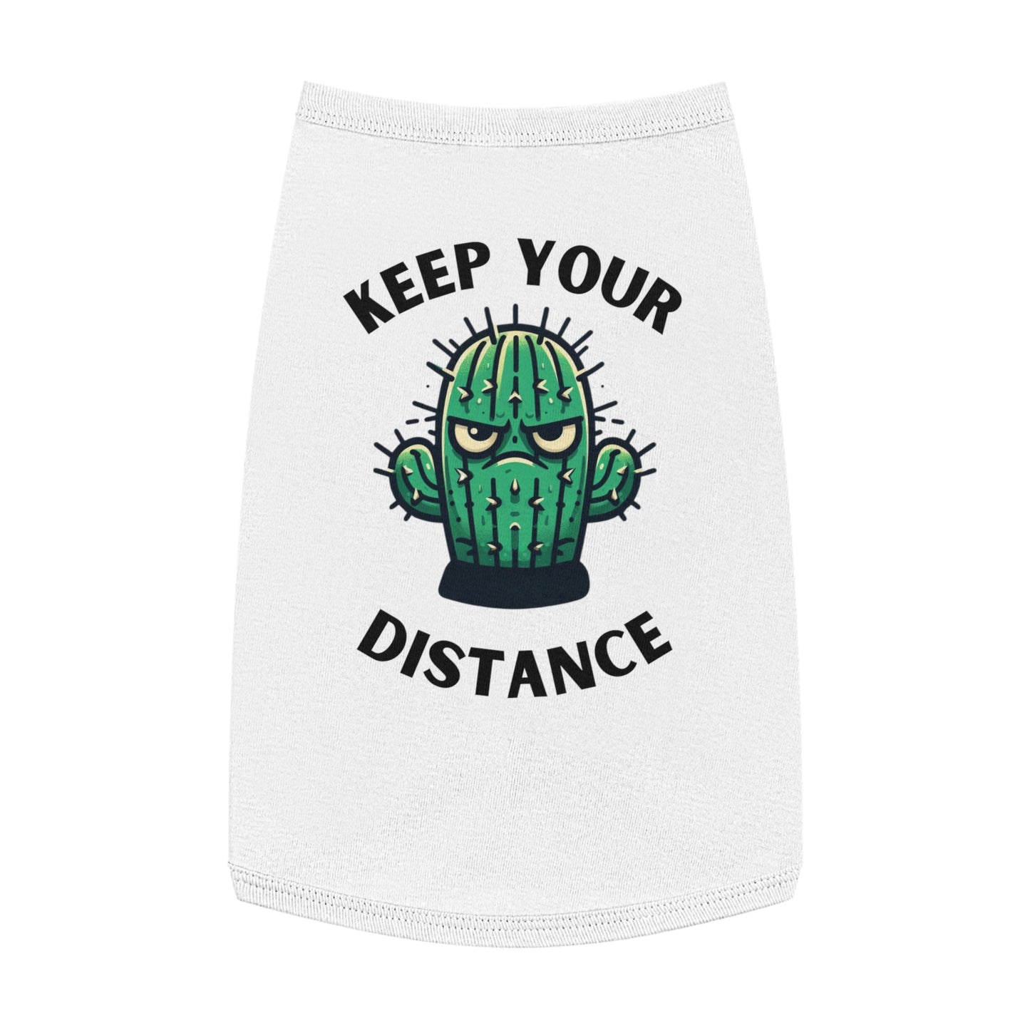 Keep Your Distance Pet Tank Top - Annoyed Aroids