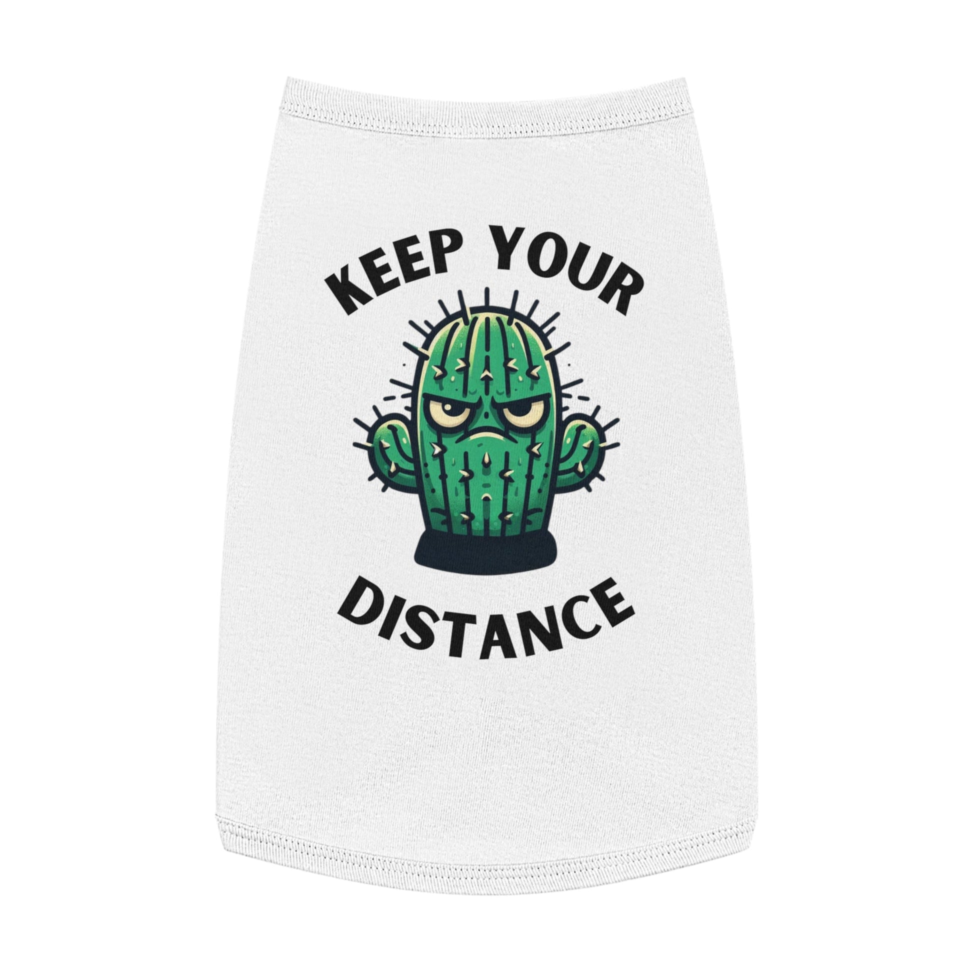 Keep Your Distance Pet Tank Top - Annoyed Aroids