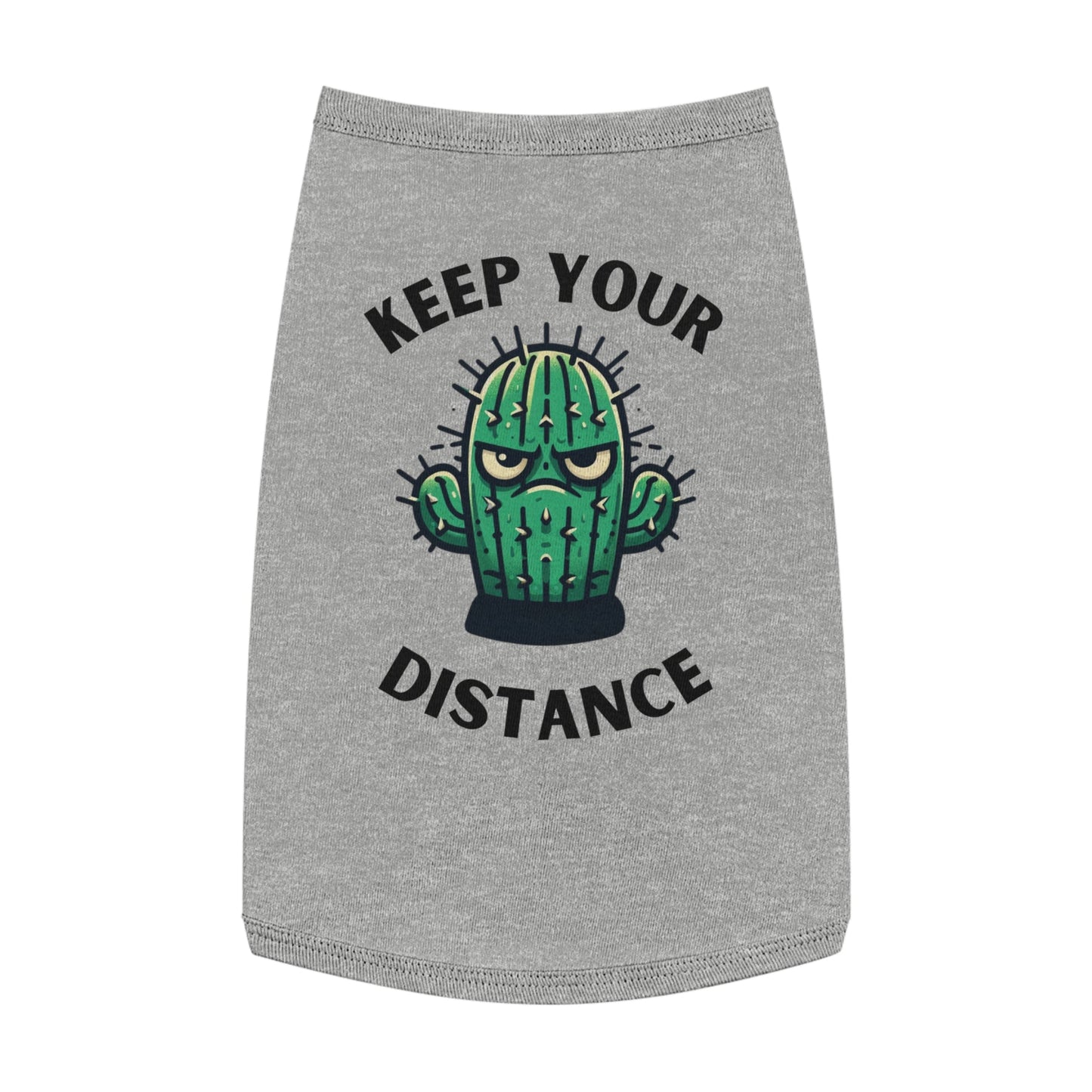 Keep Your Distance Pet Tank Top - Annoyed Aroids
