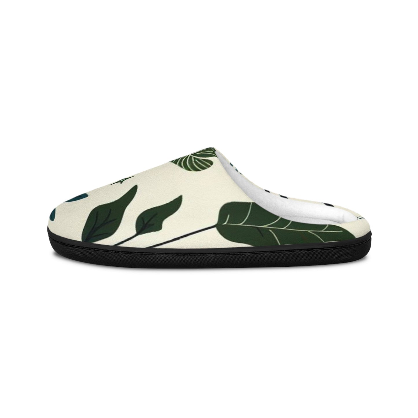 Leafy Collage Women's Indoor Slippers - Annoyed Aroids
