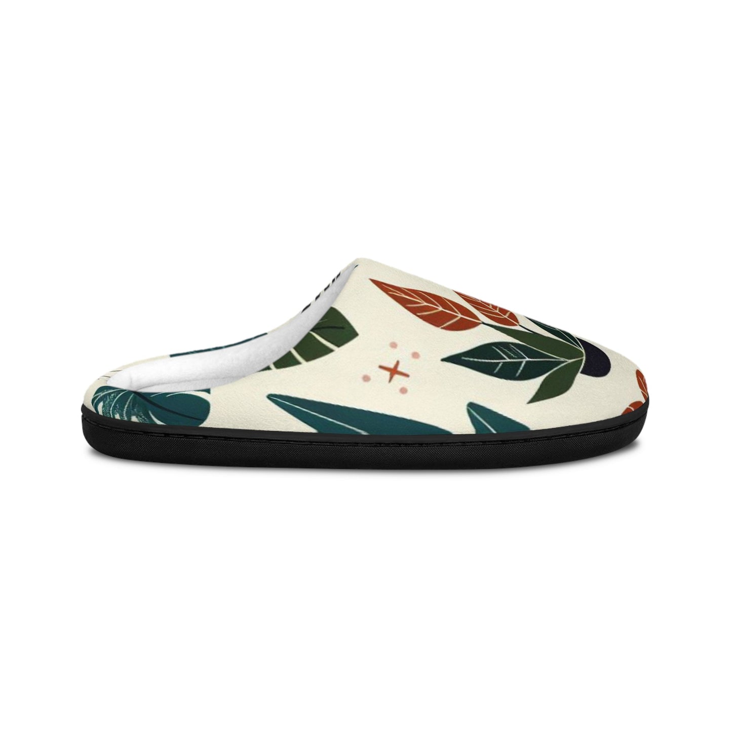 Leafy Collage Women's Indoor Slippers - Annoyed Aroids