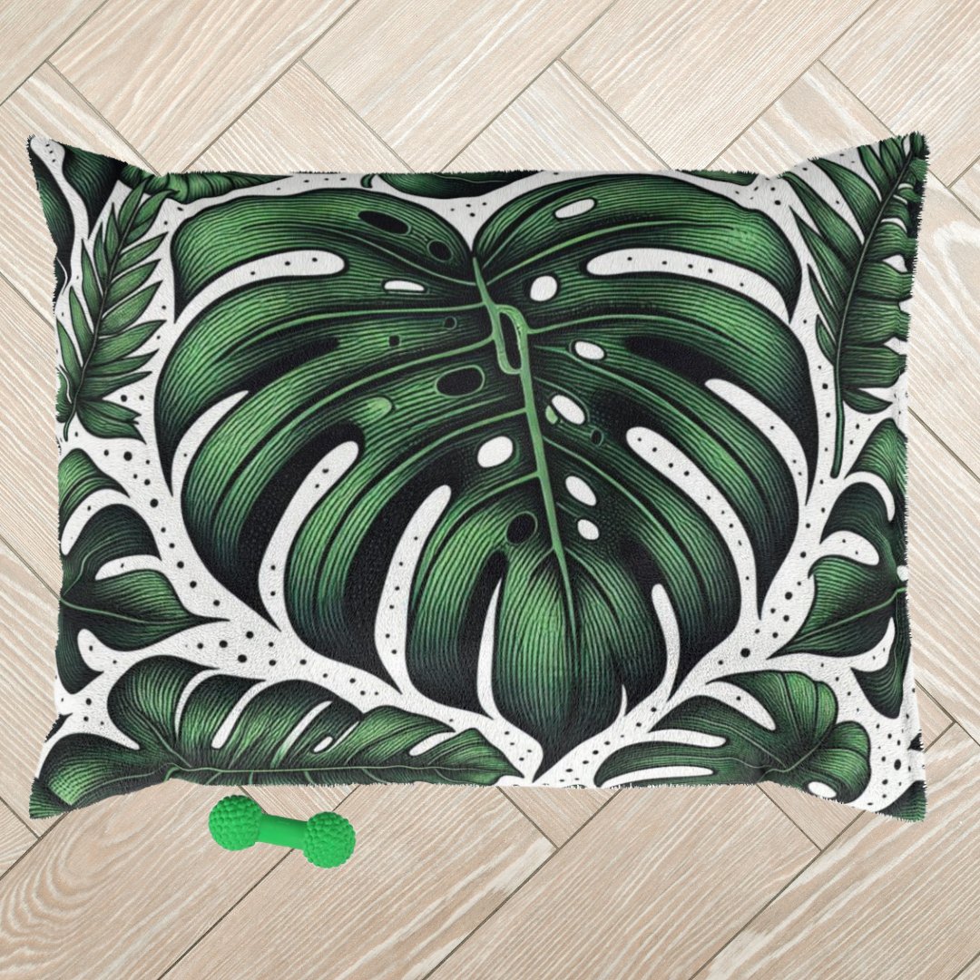 Monstera Pet Bed - Annoyed Aroids