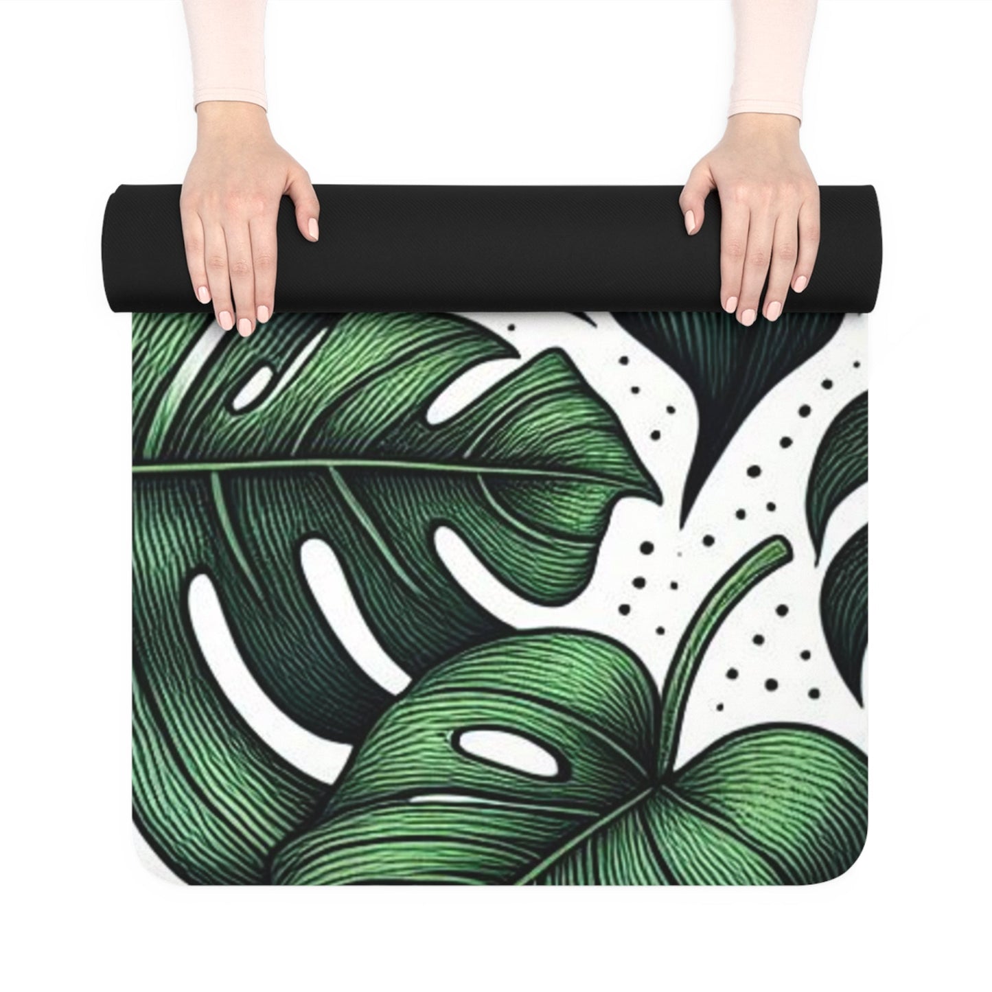 Monstera Rubber Yoga Mat - Annoyed Aroids